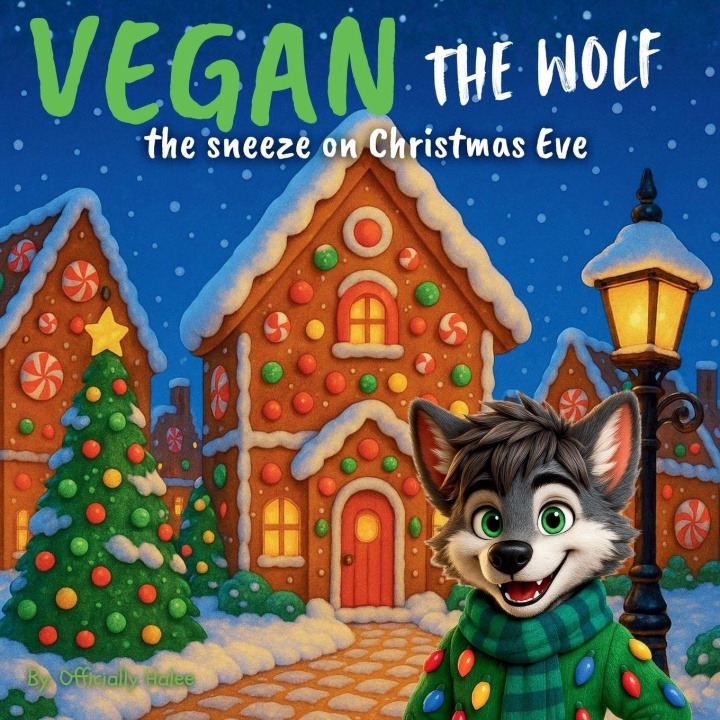 Kniha Vegan the Wolf Officially Halee