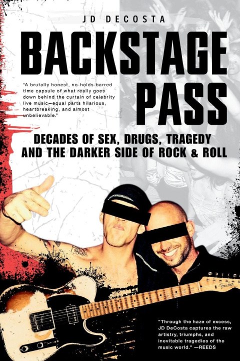 Kniha Backstage Pass Jason JD DeCosta