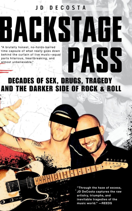 Livro Backstage Pass Jason JD DeCosta