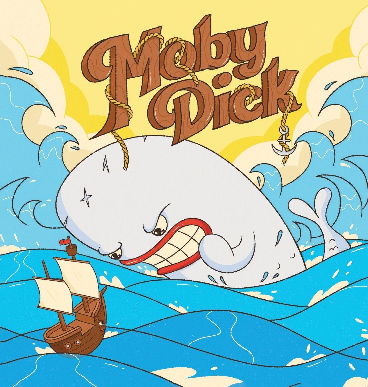 Kniha Moby Dick Catcow Studio