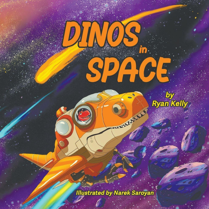 Libro Dinos in Space Narek Saroyan