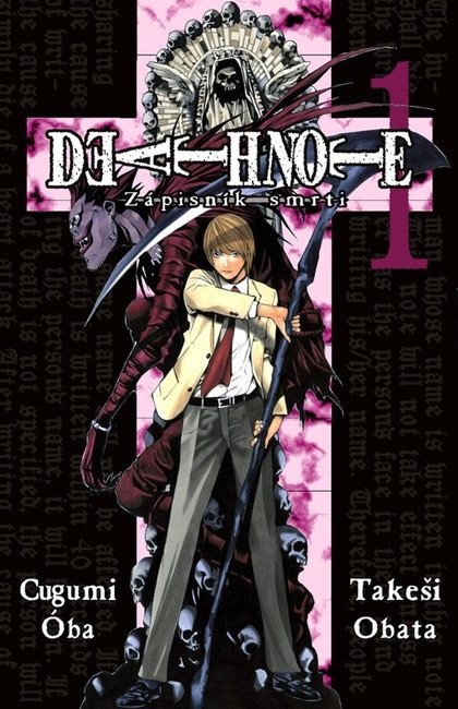 Livro Death Note - Zápisník smrti 1 + dárek zarážka do knihovny Ohba Cugumi