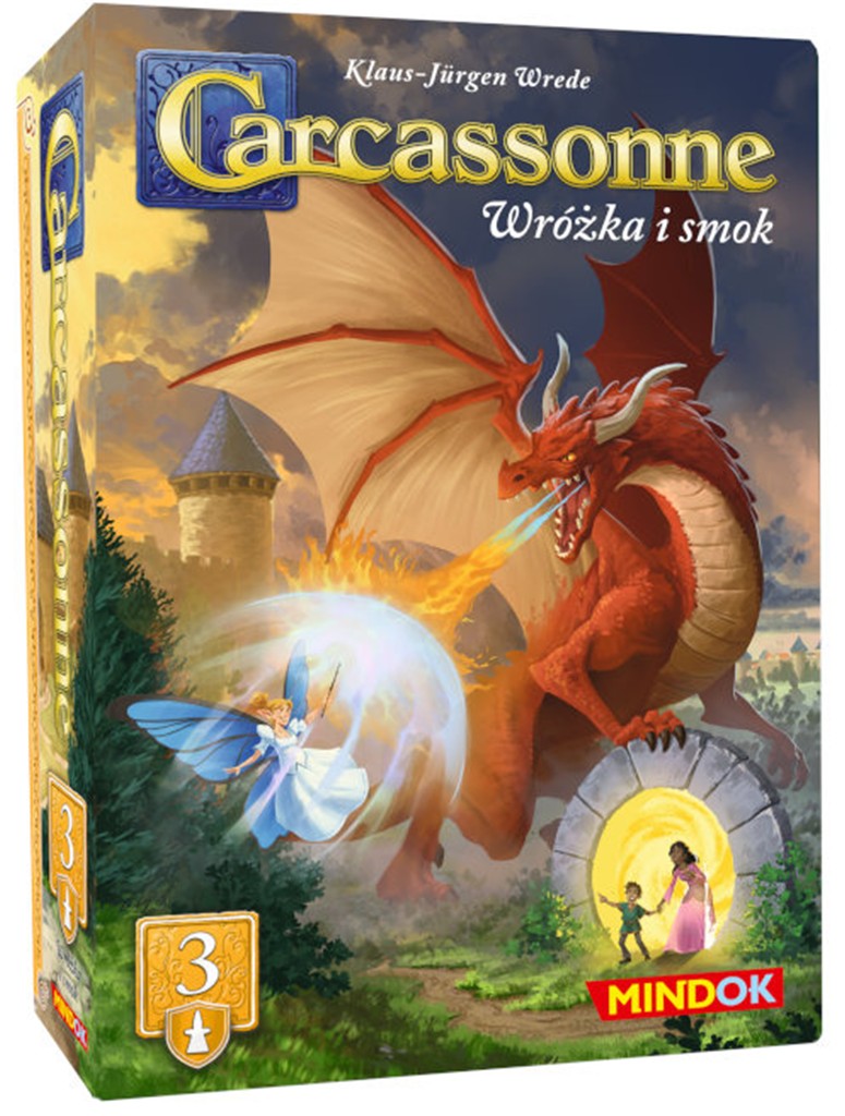 Libro Carcassonne 3 Wróżka i Smok. Edycja 3 