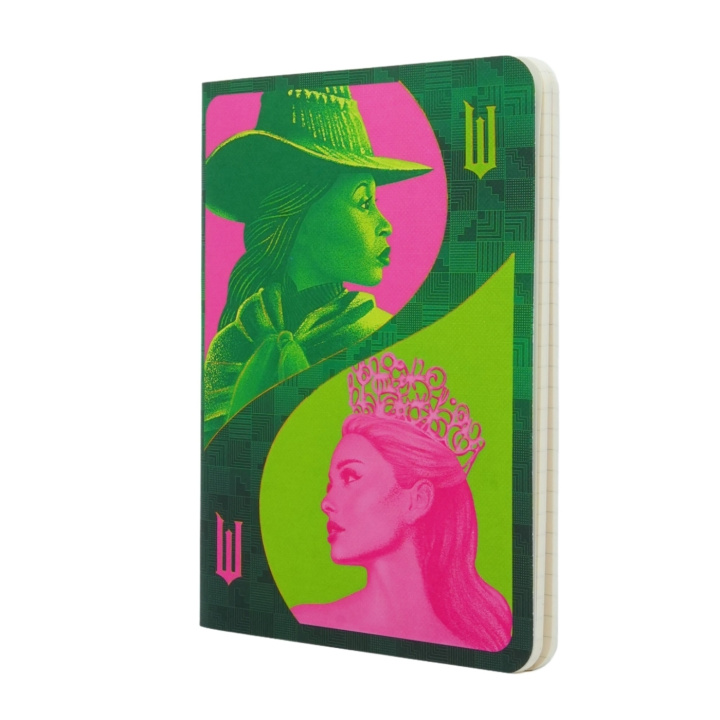 Kalendár/Diár WICKED Cahier Le Rose Va de Pair avec le Vert A6 LIG. 80p. 