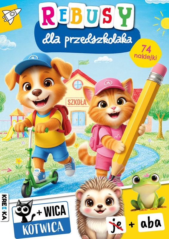 Kniha Rebusy dla przedszkolaka Opracowanie zbiorowe