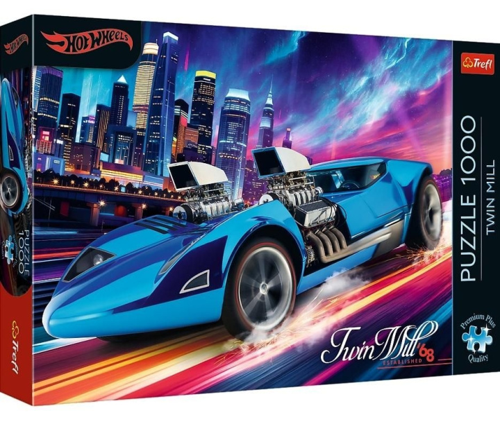 Jogo/brinquedo Puzzle 1000 Trefl Premium Plus Hot Wheels Twin Mill 12092 
