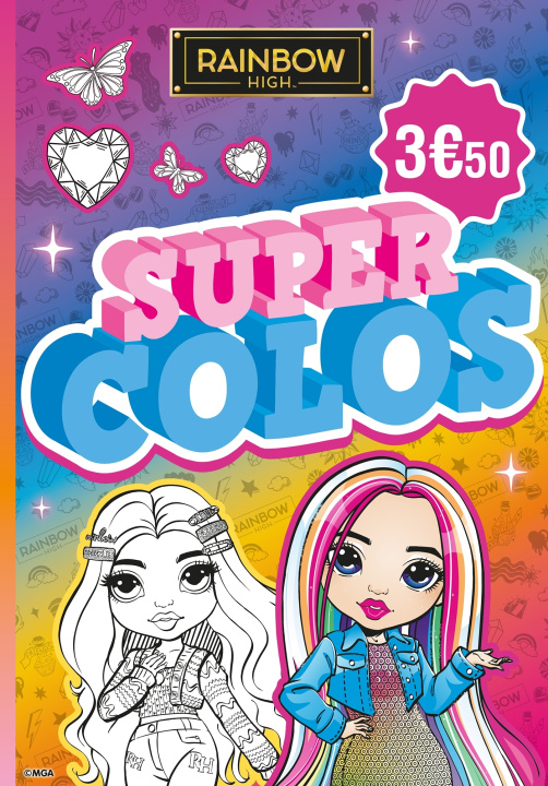 Knjiga Rainbow High - Super Colos 