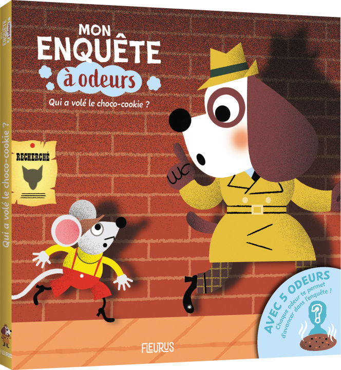 Książka Inspecteur Snif   Qui a volé le choco-cookie ? Camille Masson