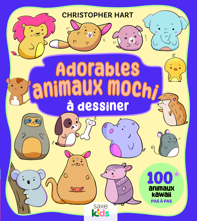 Książka Adorables animaux mochi à dessiner Christopher Hart