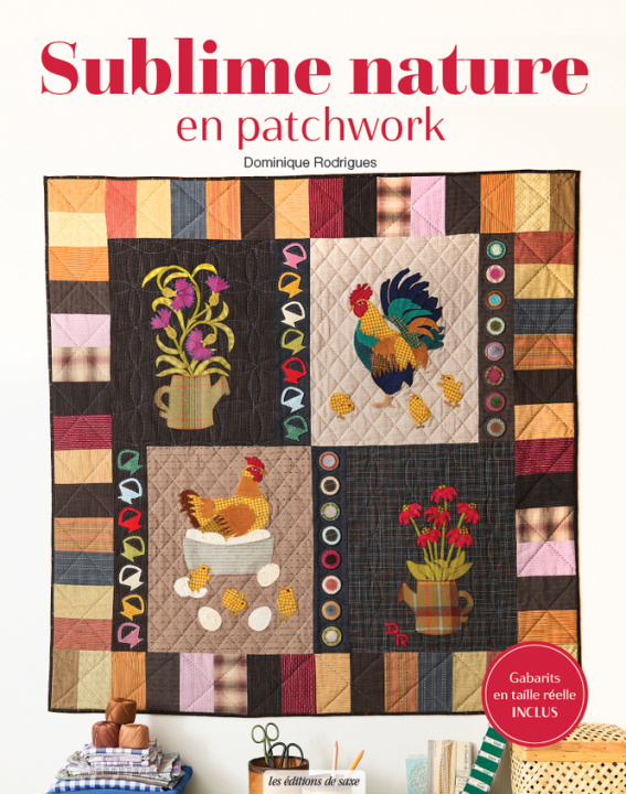 Kniha Sublime nature en patchwork Dominique Rodrigues