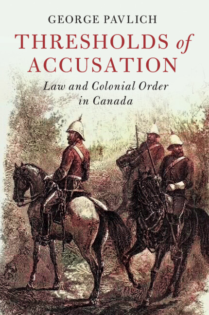 Knjiga Thresholds of Accusation George Pavlich