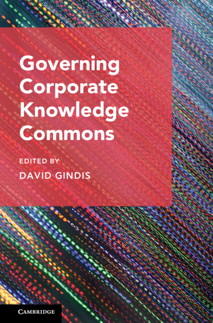 Книга Governing Corporate Knowledge Commons David Gindis