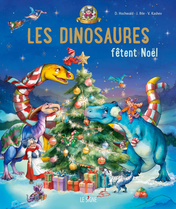 Książka Les dinosaures fêtent Noël Hochwald