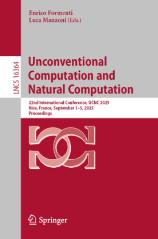 Carte Unconventional Computation and Natural Computation Enrico Formenti