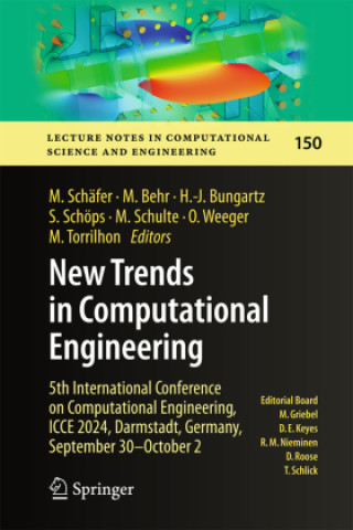 Książka New Trends in Computational Engineering Michael Schäfer