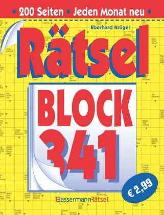 Kniha Rätselblock 341 Eberhard Krüger