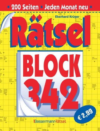 Kniha Rätselblock 342 Eberhard Krüger