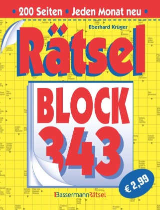 Knjiga Rätselblock 343 Eberhard Krüger