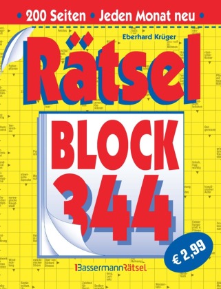 Knjiga Rätselblock 344 Eberhard Krüger