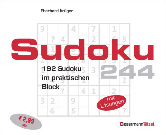 Knjiga Sudokublock 244 Eberhard Krüger