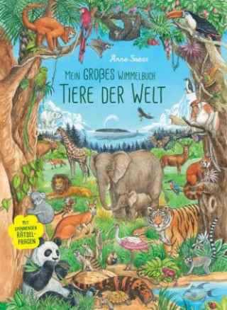 Livro Mein großes Wimmelbuch Tiere der Welt Anne Suess