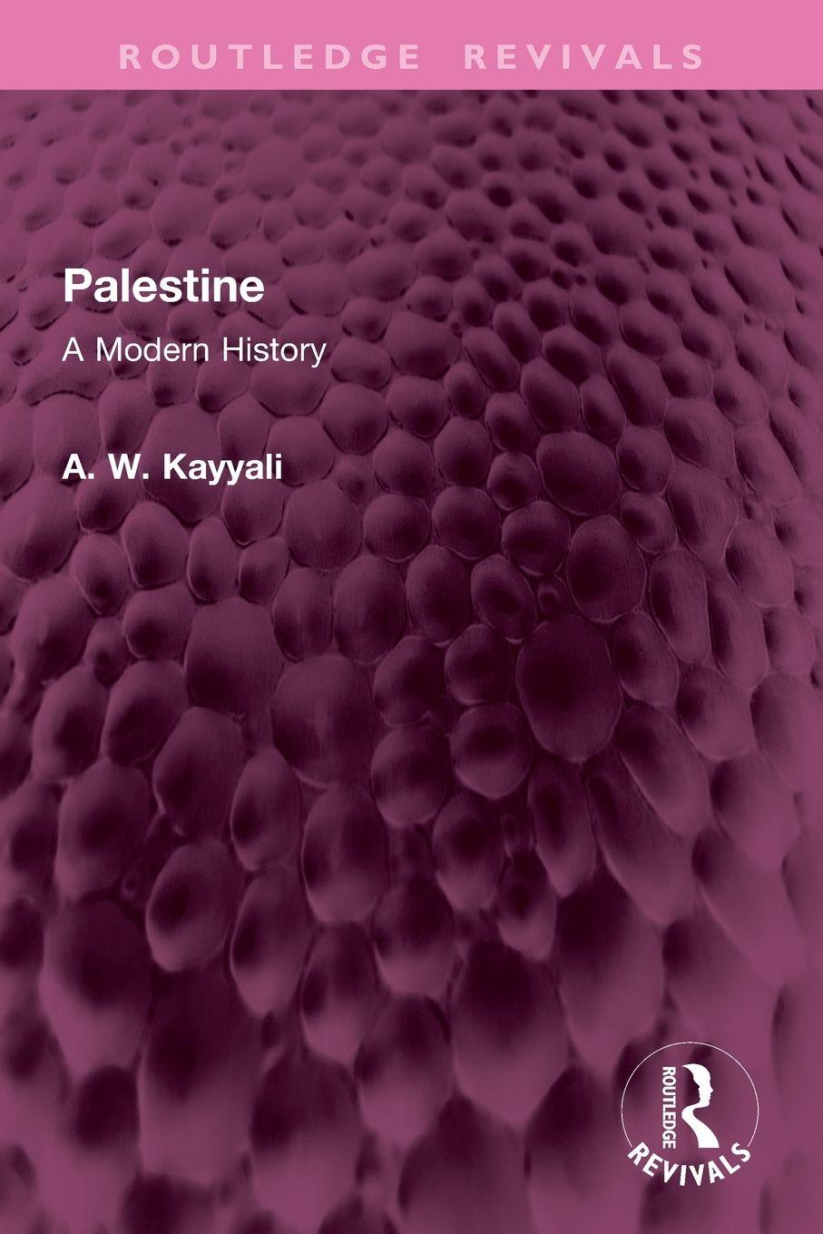 Kniha Palestine A. W. Kayyali