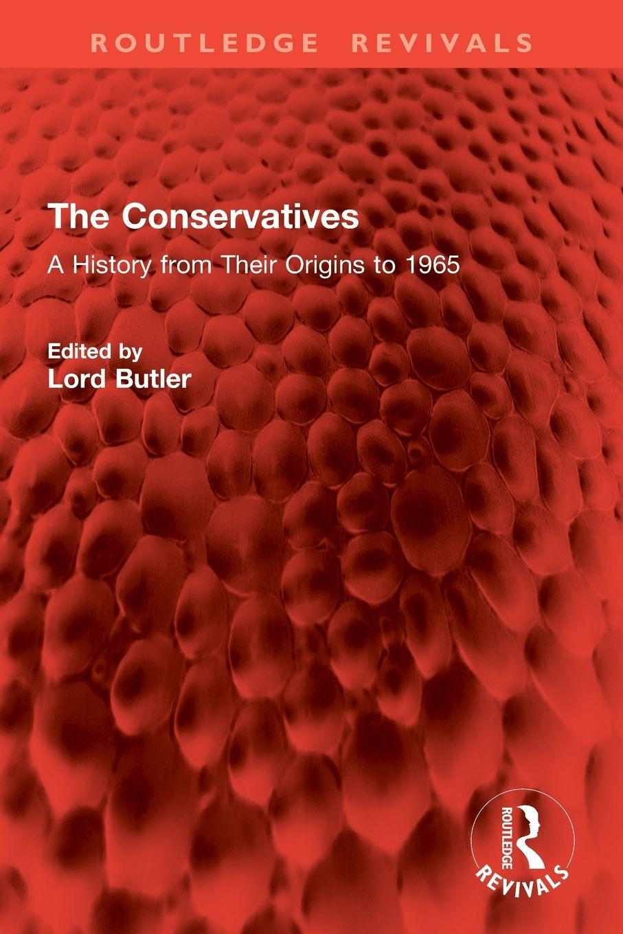 Kniha Conservatives Lord Butler
