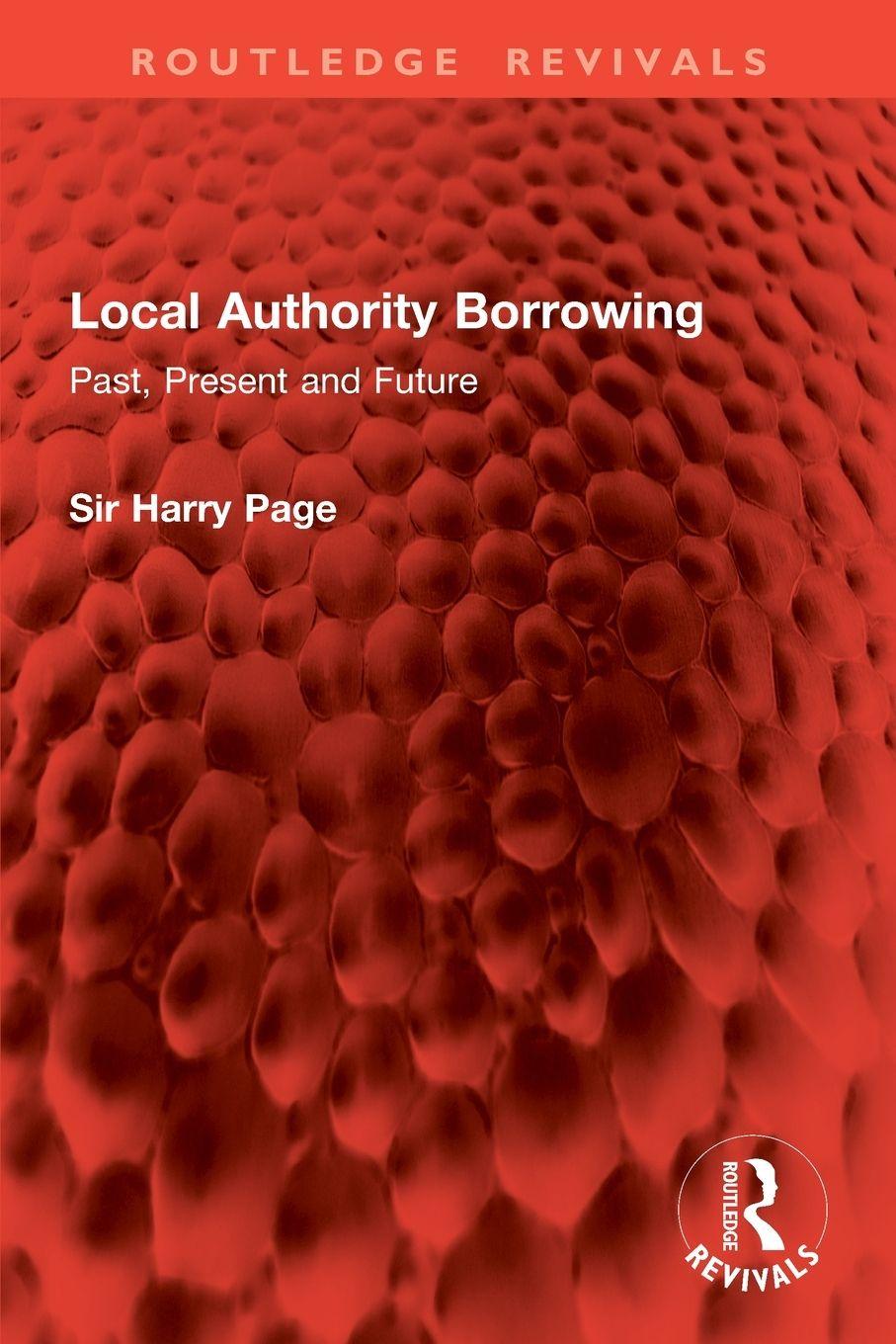 Book Local Authority Borrowing Sir Harry Page