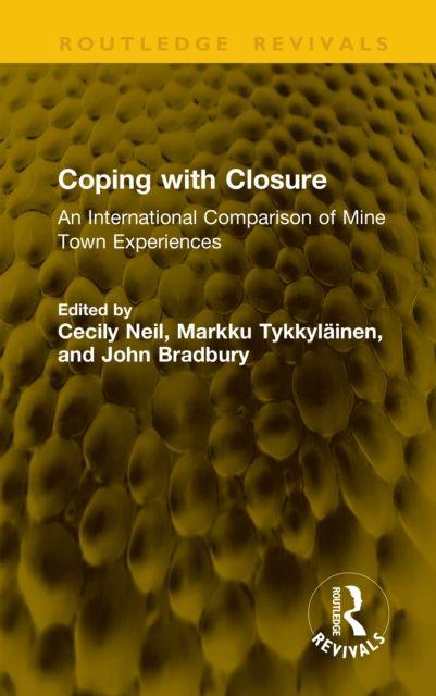 Knjiga Coping with Closure John Bradbury