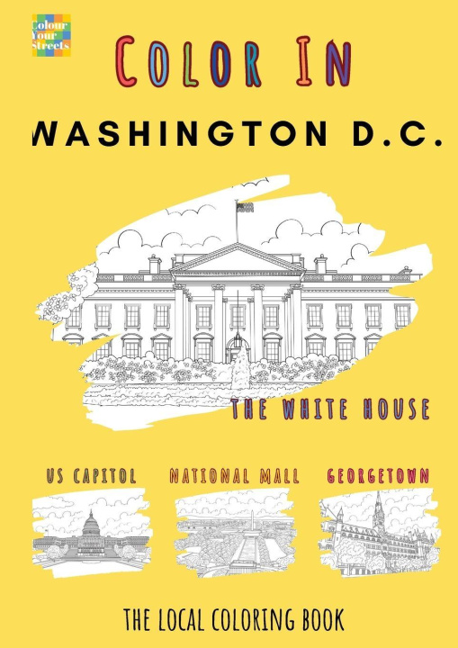 Knjiga Washington Coloring Book 