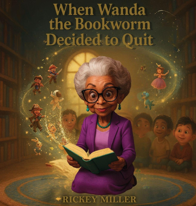 Libro When Wanda the Bookworm Decided to Quit Rickey Miller