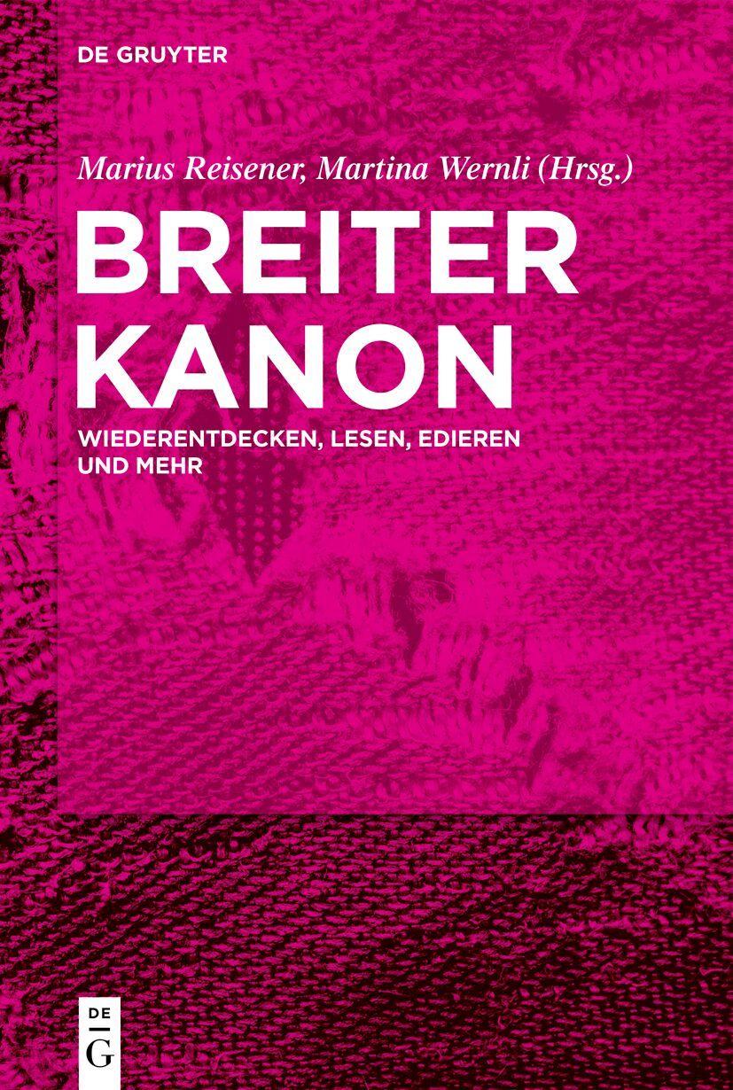 Buch BreiterKanon Martina Wernli
