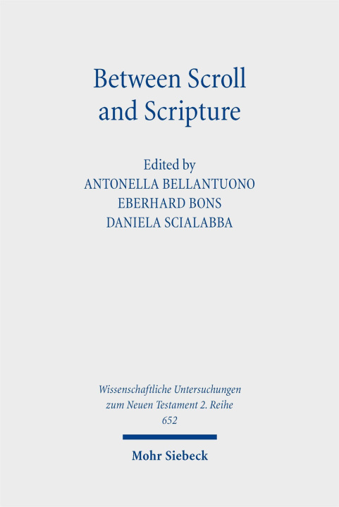 Kniha Between Scroll and Scripture Daniela Scialabba