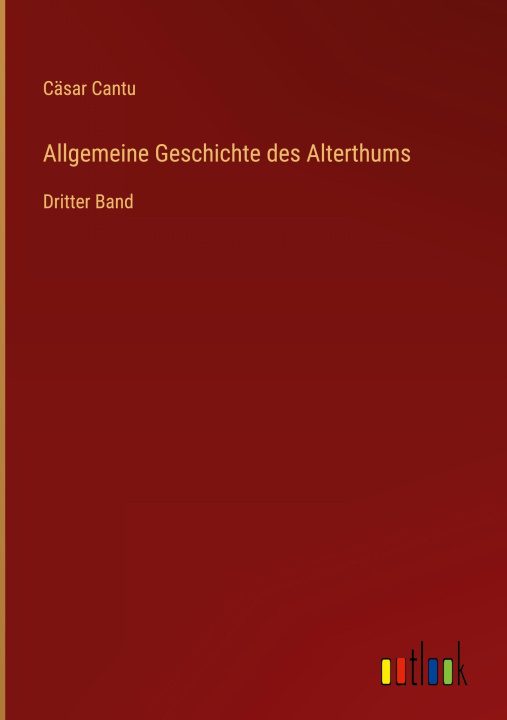 Livro Allgemeine Geschichte des Alterthums 