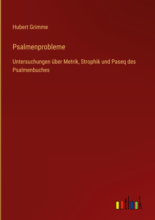 Knjiga Psalmenprobleme 