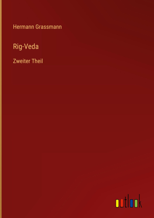Kniha Rig-Veda Hermann Grassmann