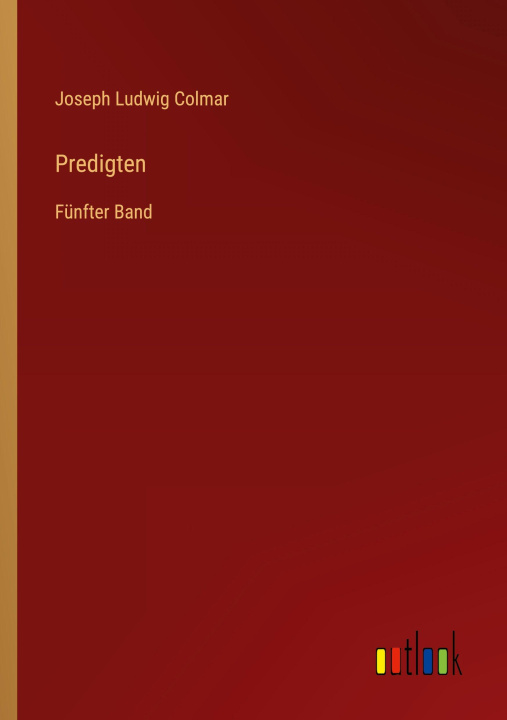 Knjiga Predigten Joseph Ludwig Colmar