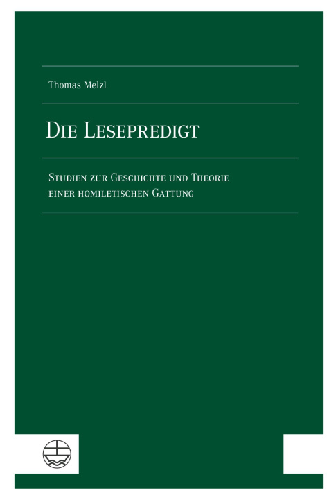 Kniha Die Lesepredigt Thomas Melzl