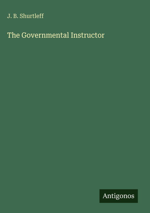 Knjiga The Governmental Instructor 