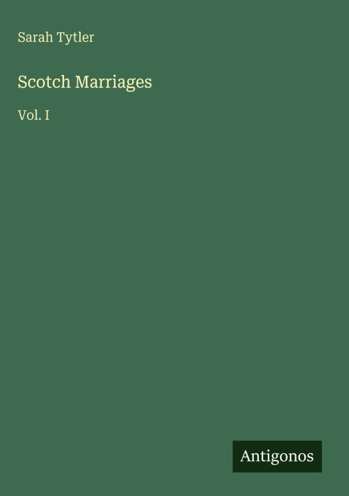 Buch Scotch Marriages 