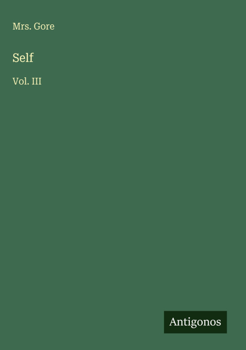 Knjiga Self 