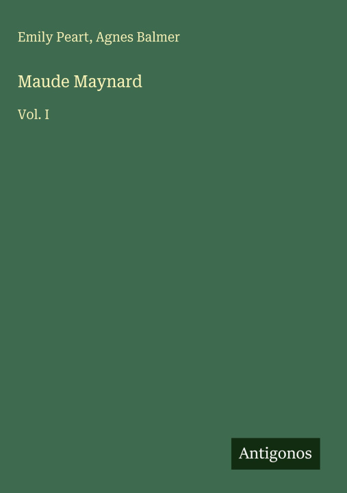 Kniha Maude Maynard Agnes Balmer