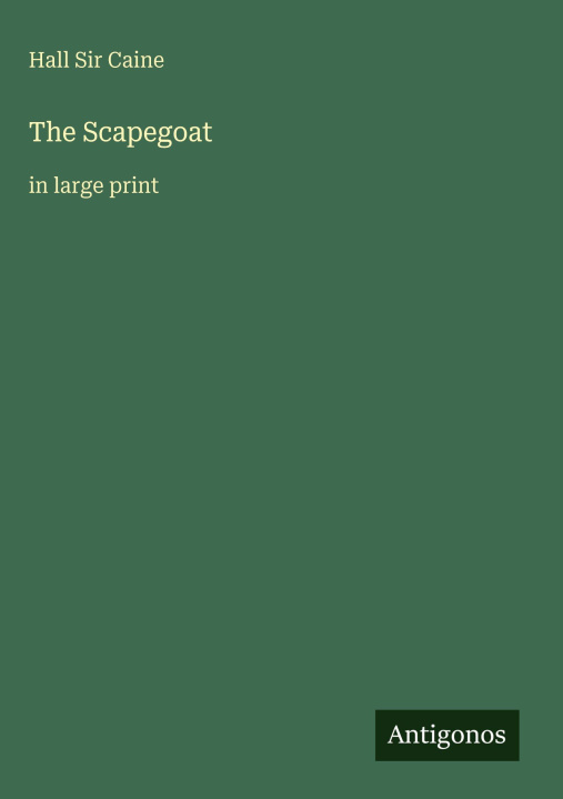 Kniha The Scapegoat 