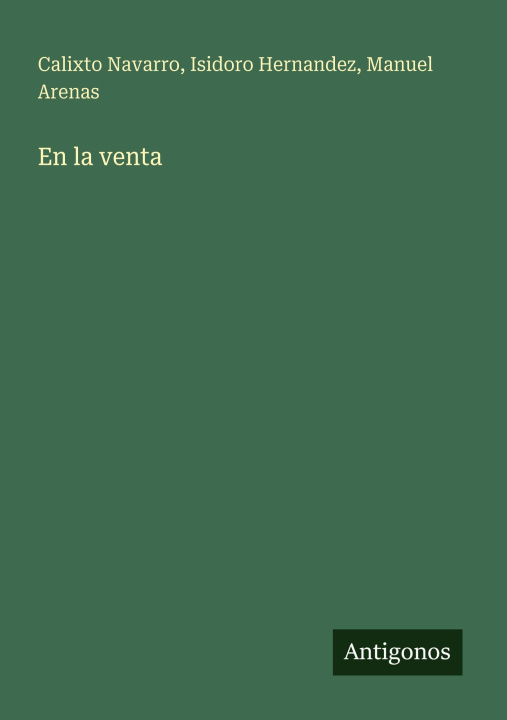 Kniha En la venta Isidoro Hernandez