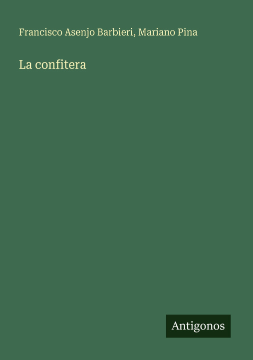 Boek La confitera Mariano Pina