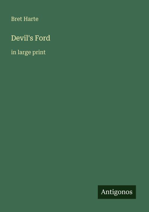 Kniha Devil's Ford 