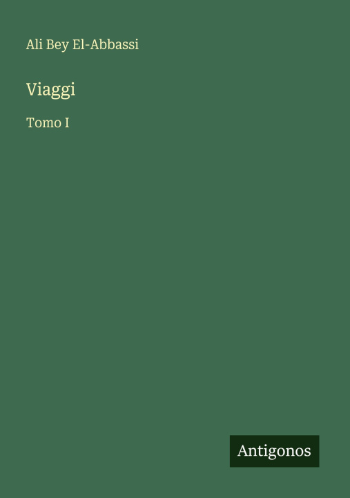 Carte Viaggi Ali Bey El-Abbassi