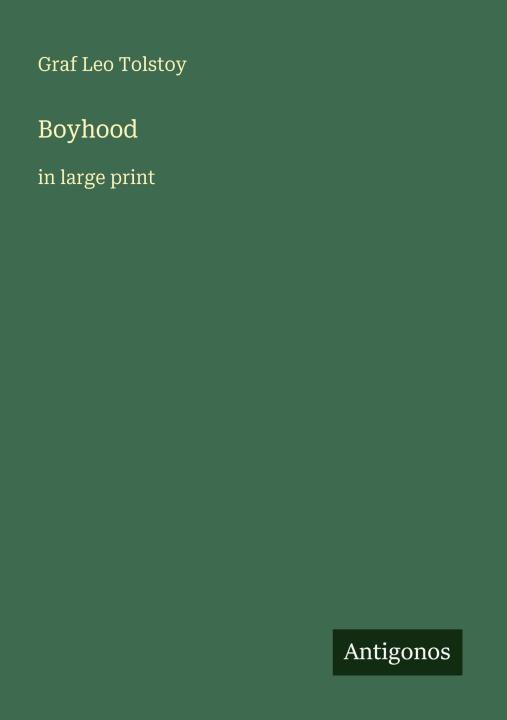 Kniha Boyhood 