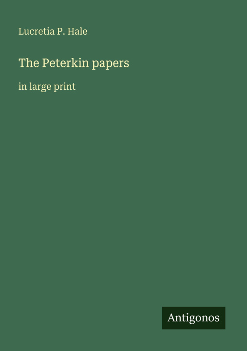 Kniha The Peterkin papers 