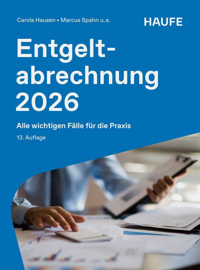 Книга Entgeltabrechnung 2026 Peter Schmitz